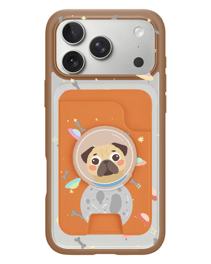 iPhone Magpop Wallet - Pugstronaut