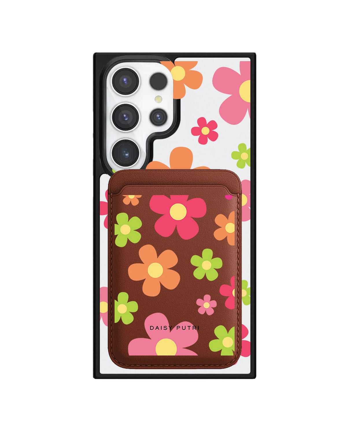 Android Magnetic Wallet Case - Daisy Sunshine 2.0