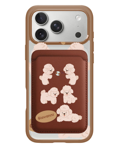 iPhone Magnetic Wallet Case - Poodle Squad 2.0