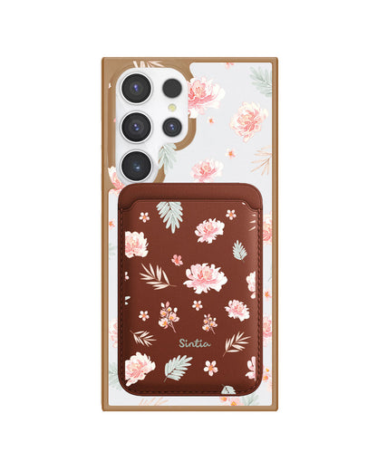 Android Magnetic Wallet Case - Botanical Garden 4.0