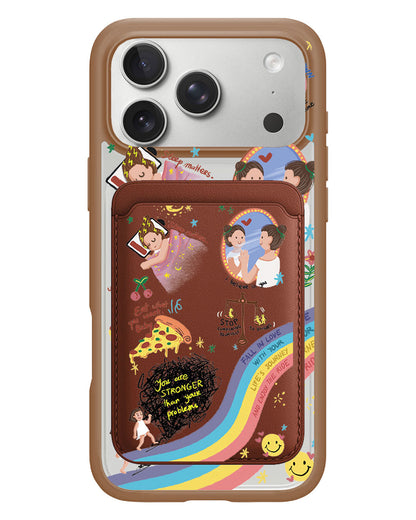 iPhone Magnetic Wallet Case - Self Love 2.0