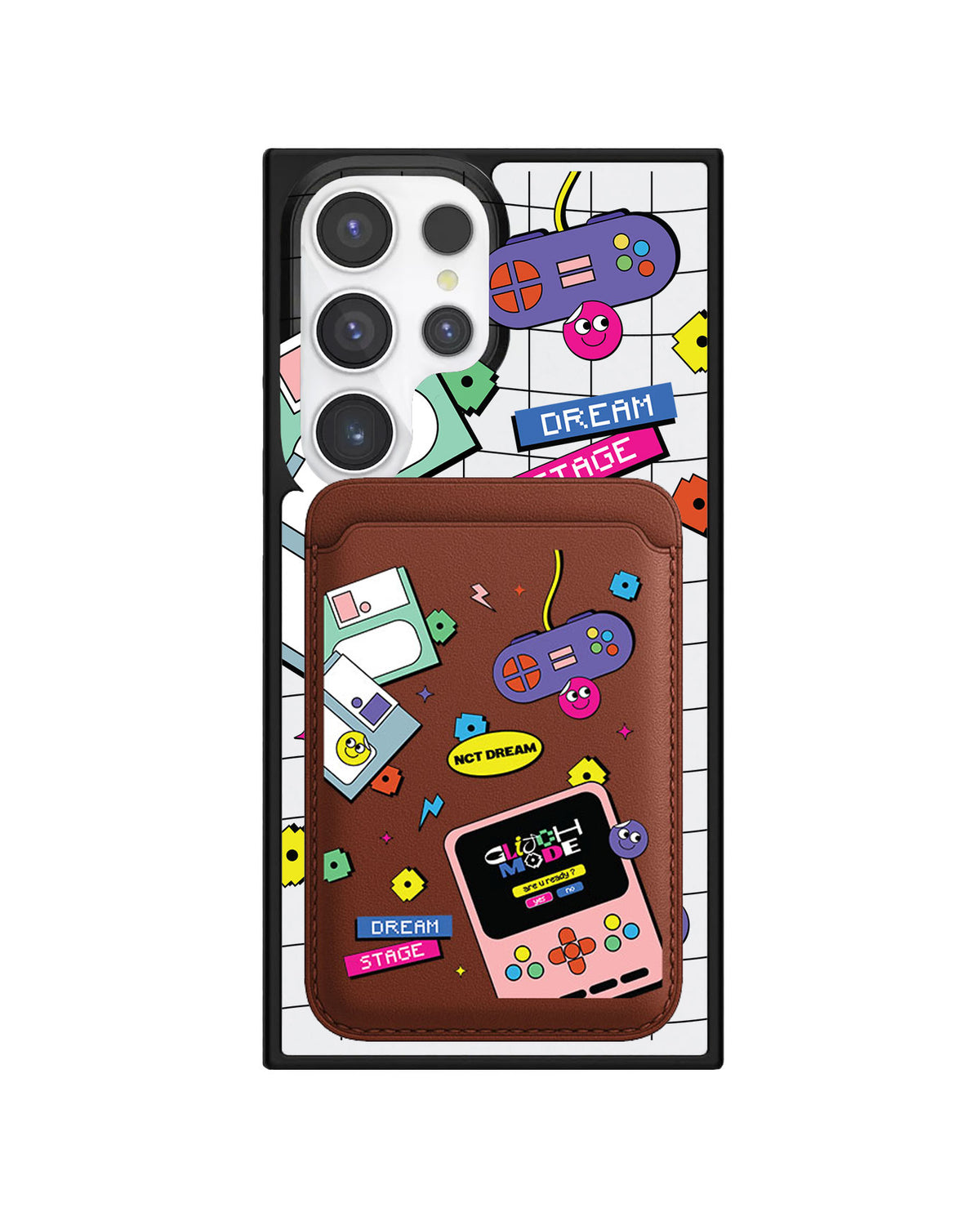 Android Magnetic Wallet Case - NCT Glitch Mode