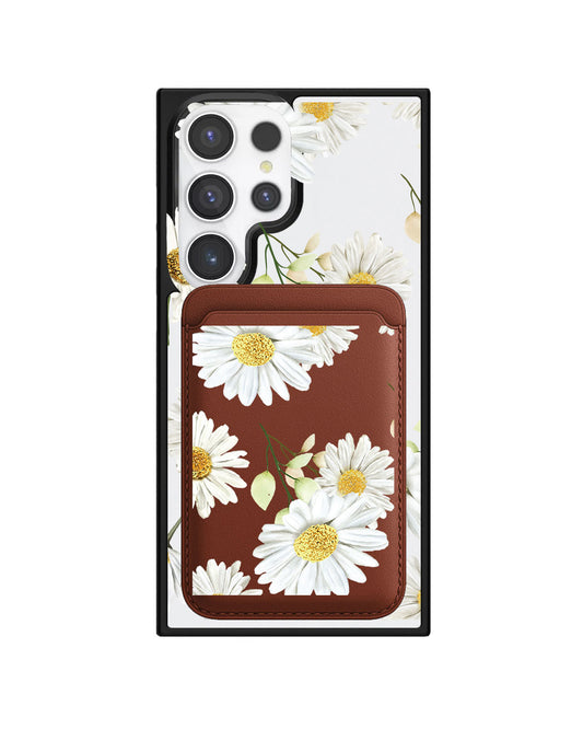 Android Magnetic Wallet Case - October Chrysanthemum