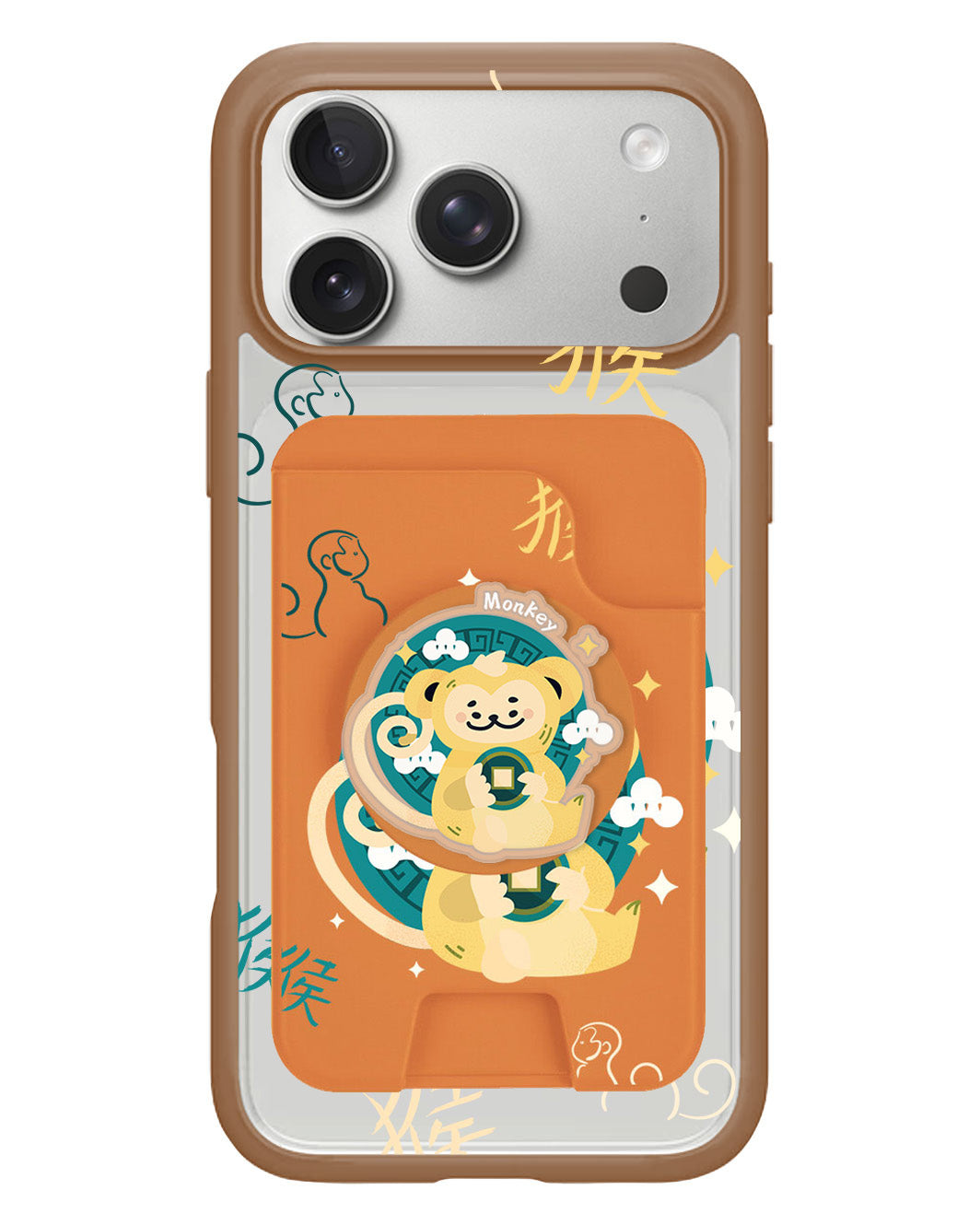 iPhone Magpop Wallet - Shio Monkey