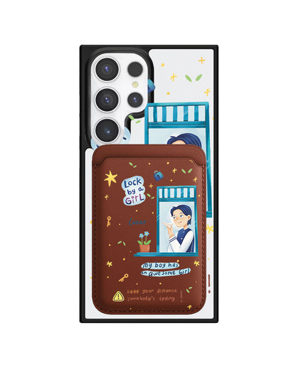 Android Magnetic Wallet Case - Crush Boy
