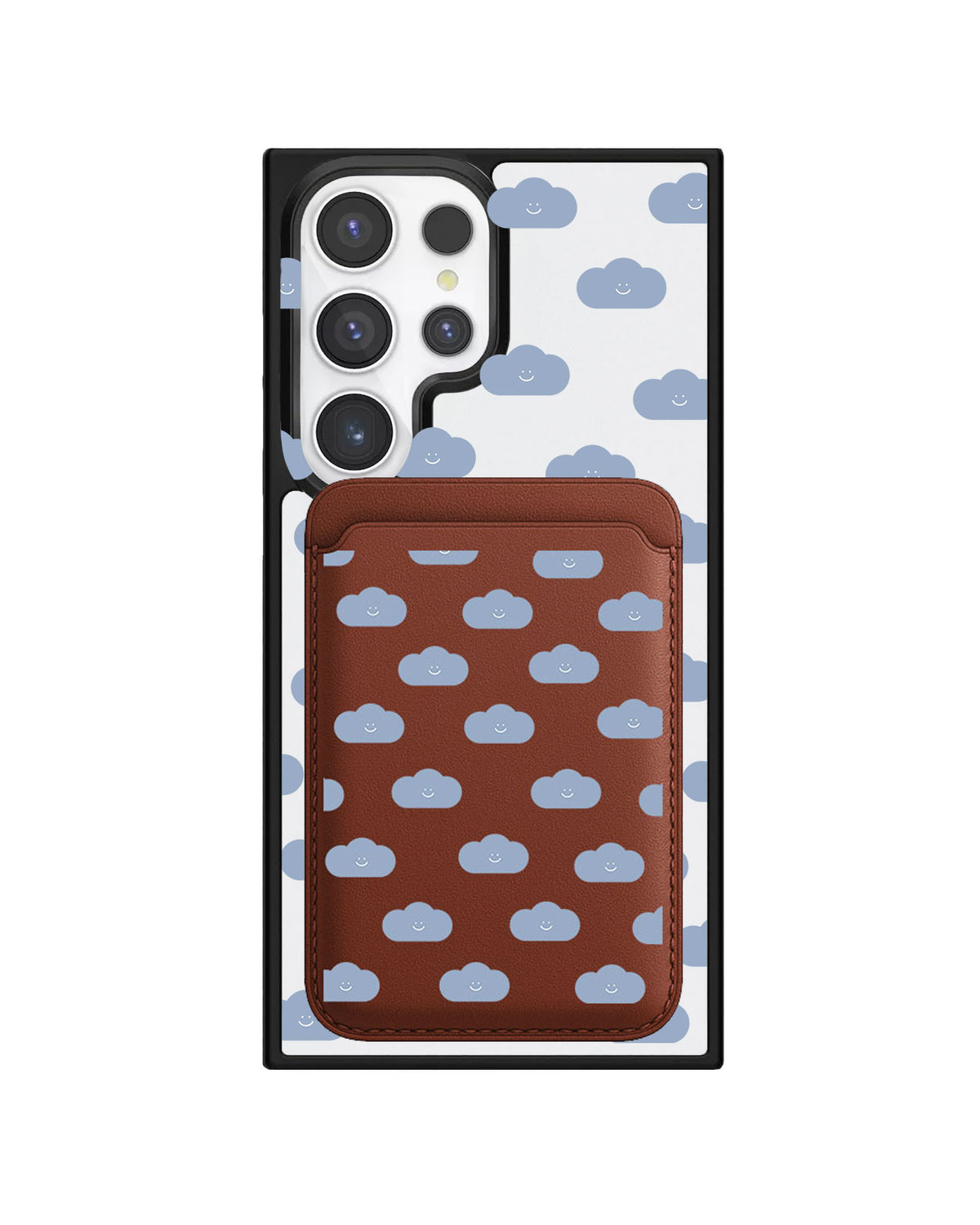 Android Magnetic Wallet Case - Dark Cloud
