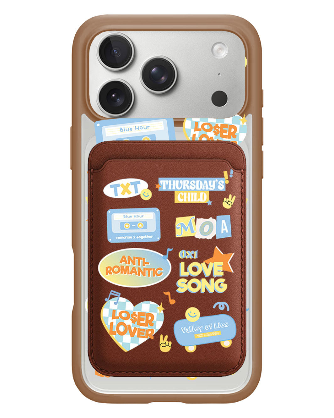 iPhone Magnetic Wallet Case - TXT Sticker Pack