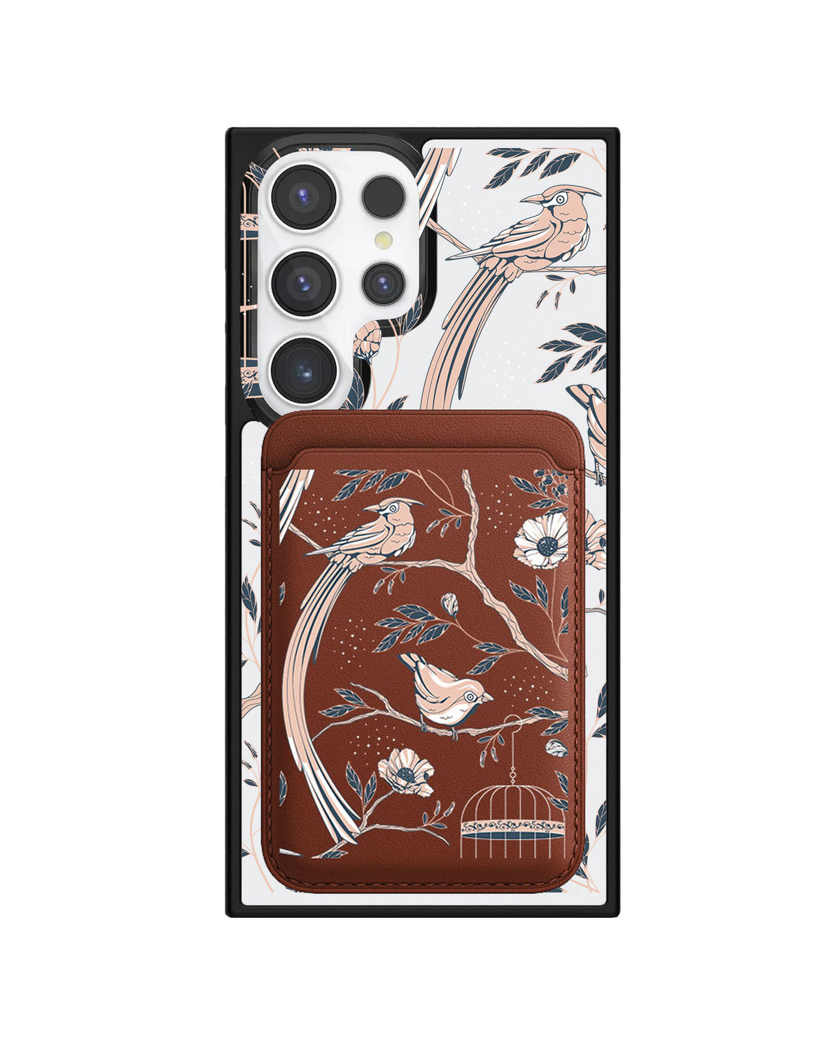 Android Magnetic Wallet Case - Lovebird 2.0