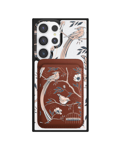 Android Magnetic Wallet Case - Lovebird 2.0