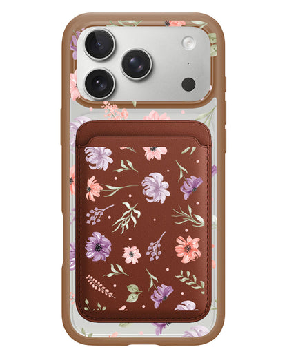 iPhone Magnetic Wallet Case - Botanical Garden 3.0