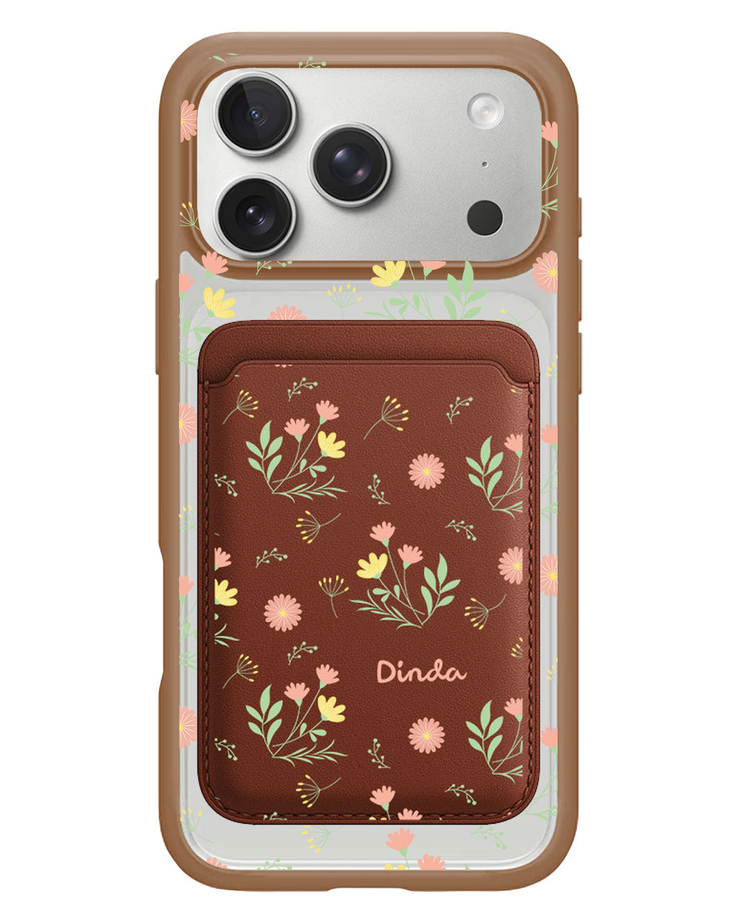 iPhone Magnetic Wallet Case - Dandelion