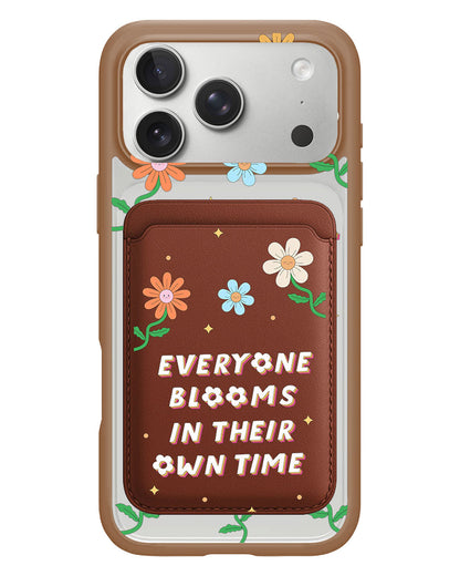 iPhone Magnetic Wallet Case - Blooms