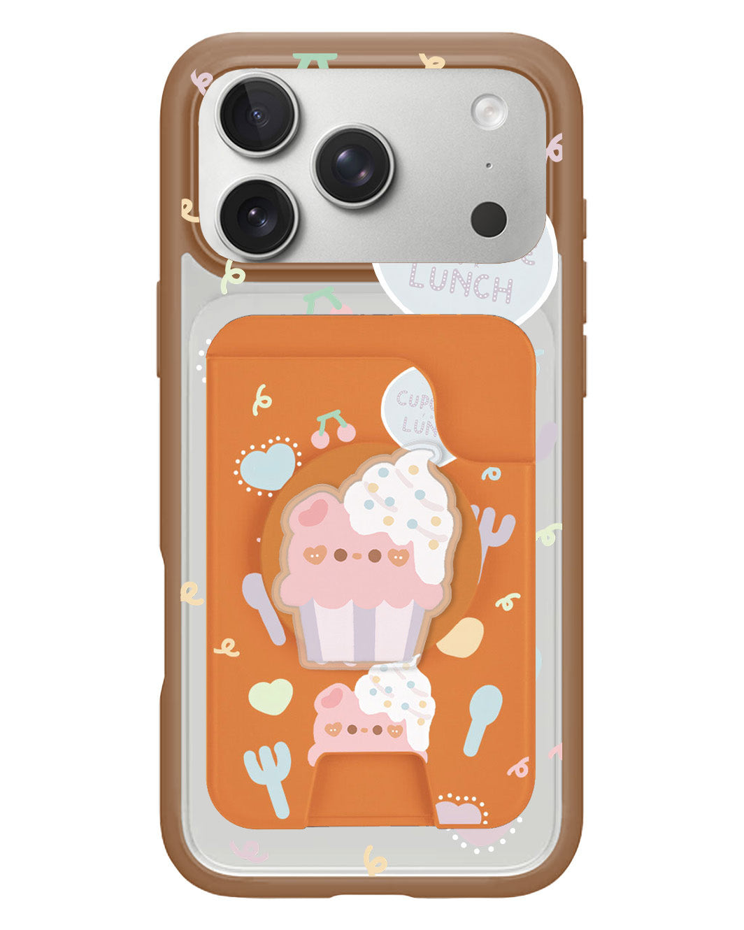 iPhone Magpop Wallet - Cupcake