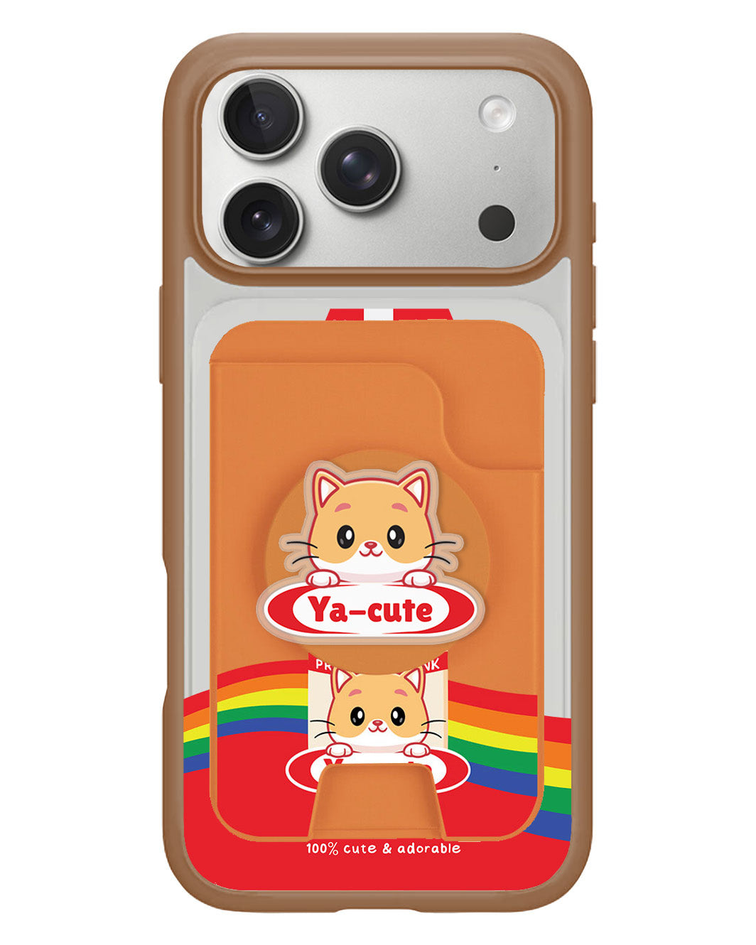 iPhone Magpop Wallet - Yacute Cat