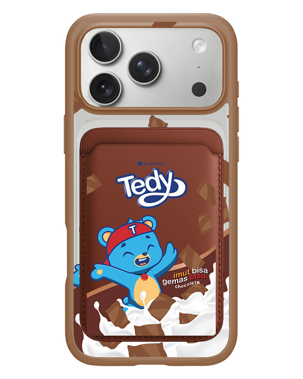 iPhone Magnetic Wallet Case - Tedy