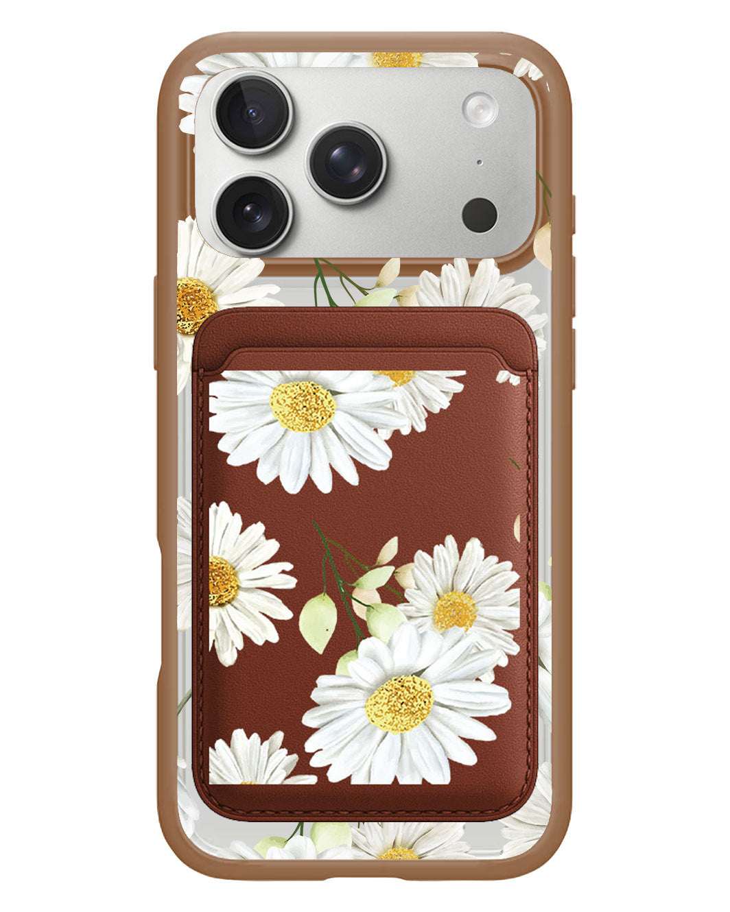 iPhone Magnetic Wallet Case - October Chrysanthemum