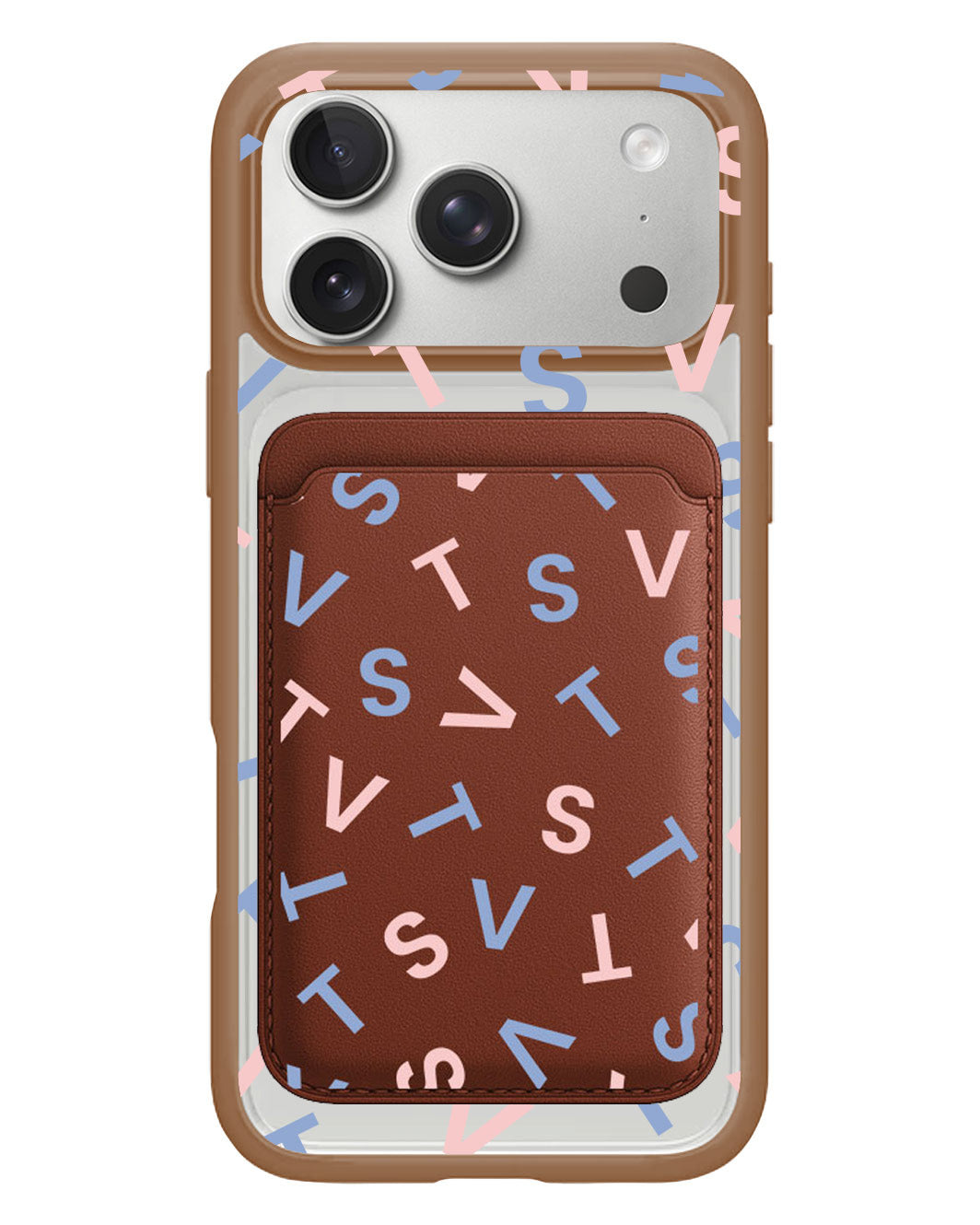 iPhone Magnetic Wallet Case - Seventeen Monogram