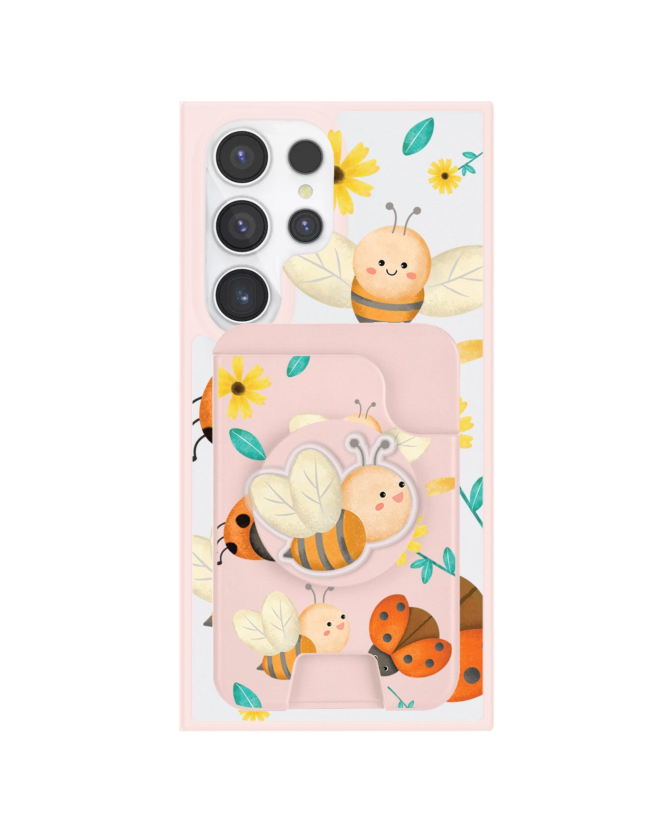 Android Magpop Wallet - Lady Bug & Bee