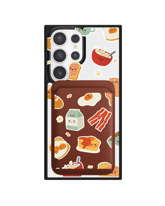 Android Magnetic Wallet Case - English Breakfast