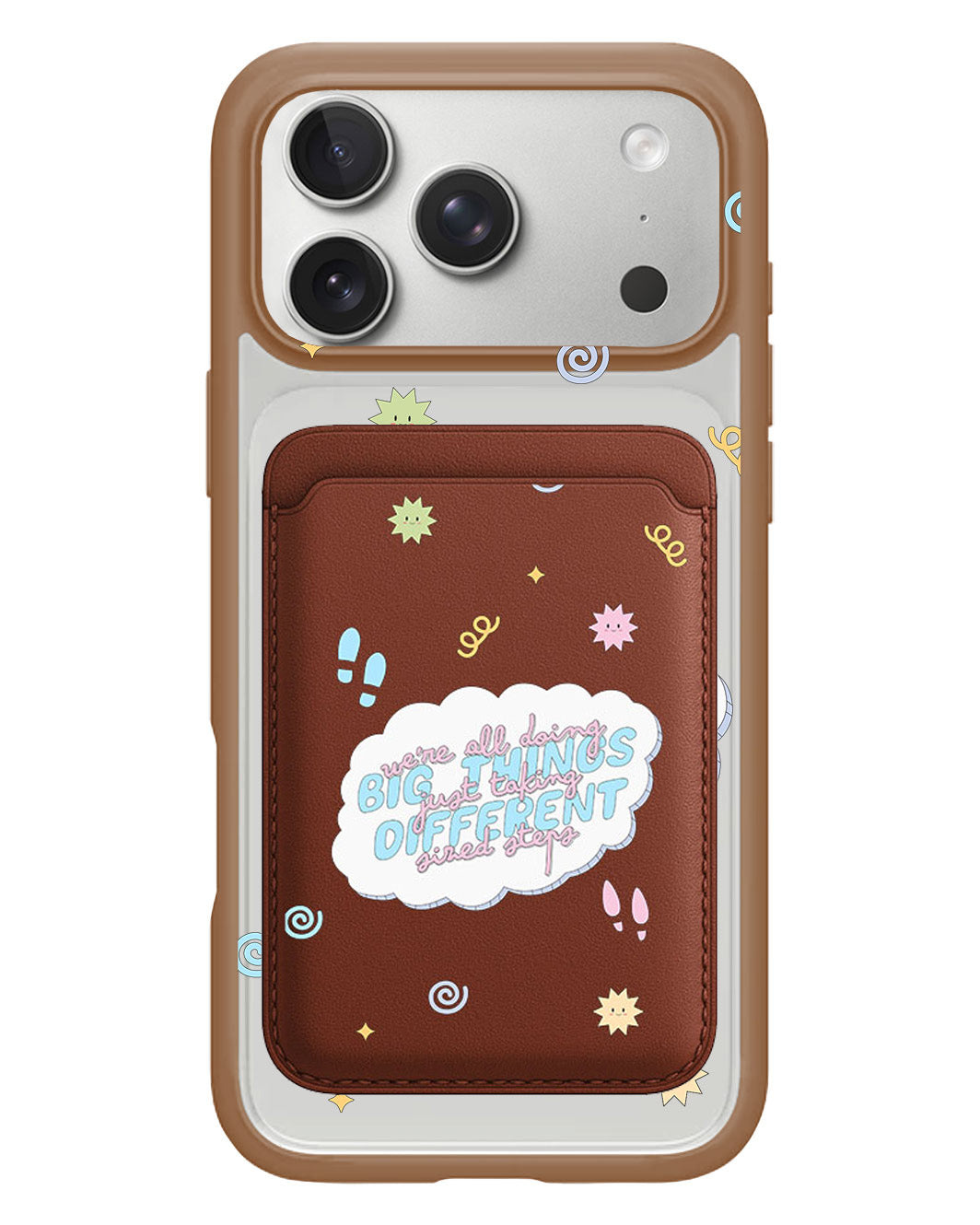 iPhone Magnetic Wallet Case - Different Steps