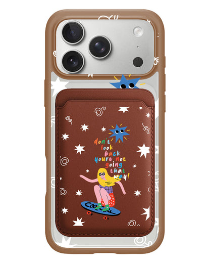 iPhone Magnetic Wallet Case - Keep Moving