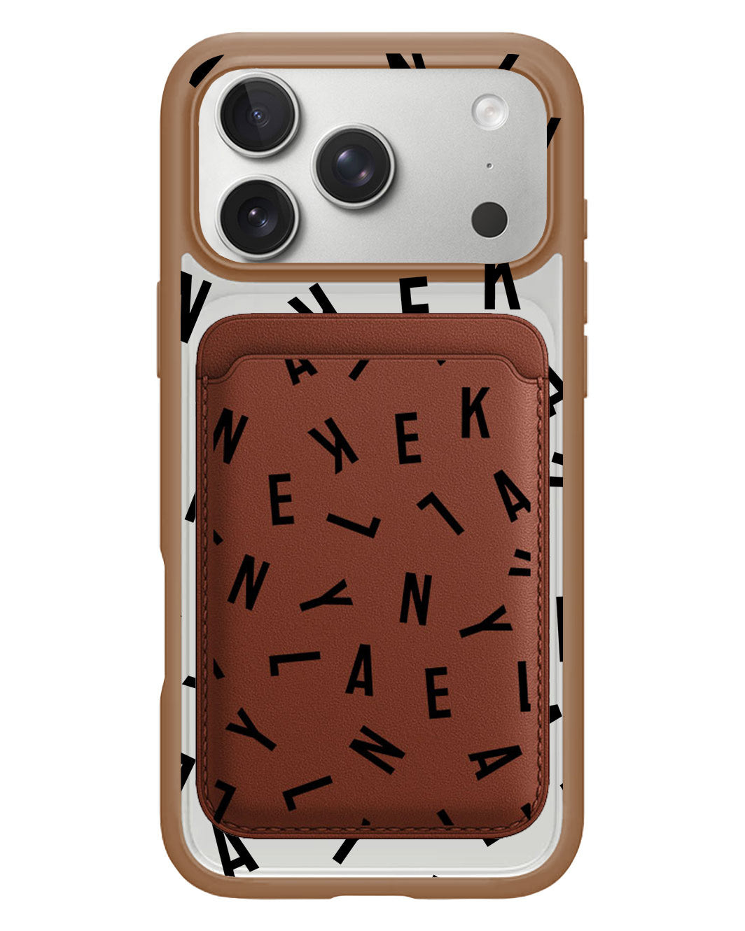iPhone Magnetic Wallet Case - Monogram 1.0 Noir