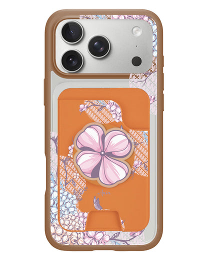 iPhone Magpop Wallet - Batik Floral