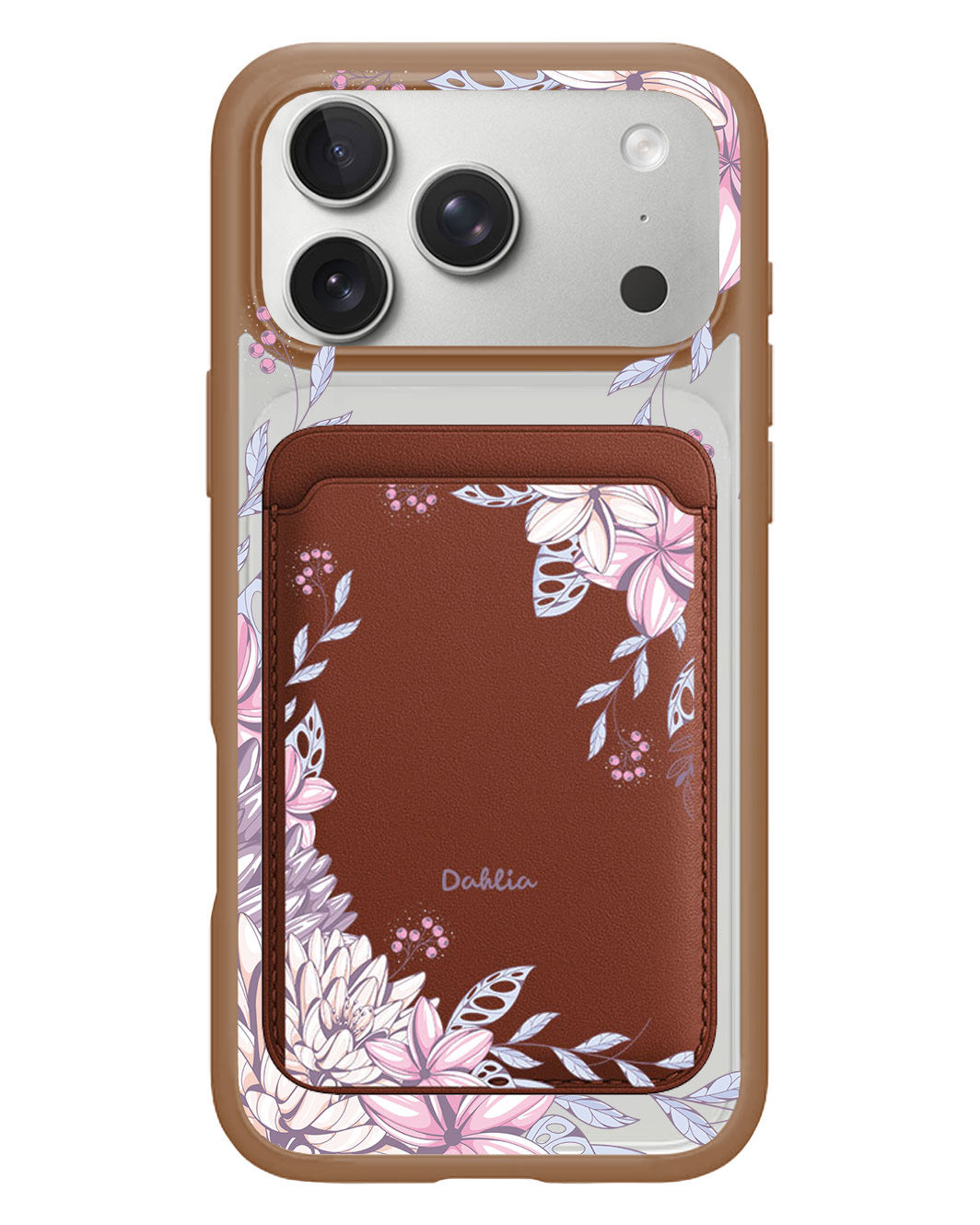iPhone Magnetic Wallet Case - Dahlia