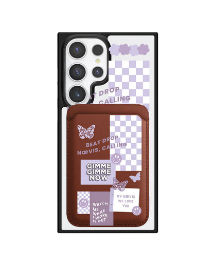 Android Magnetic Wallet Case - Aespa Sticker Pack