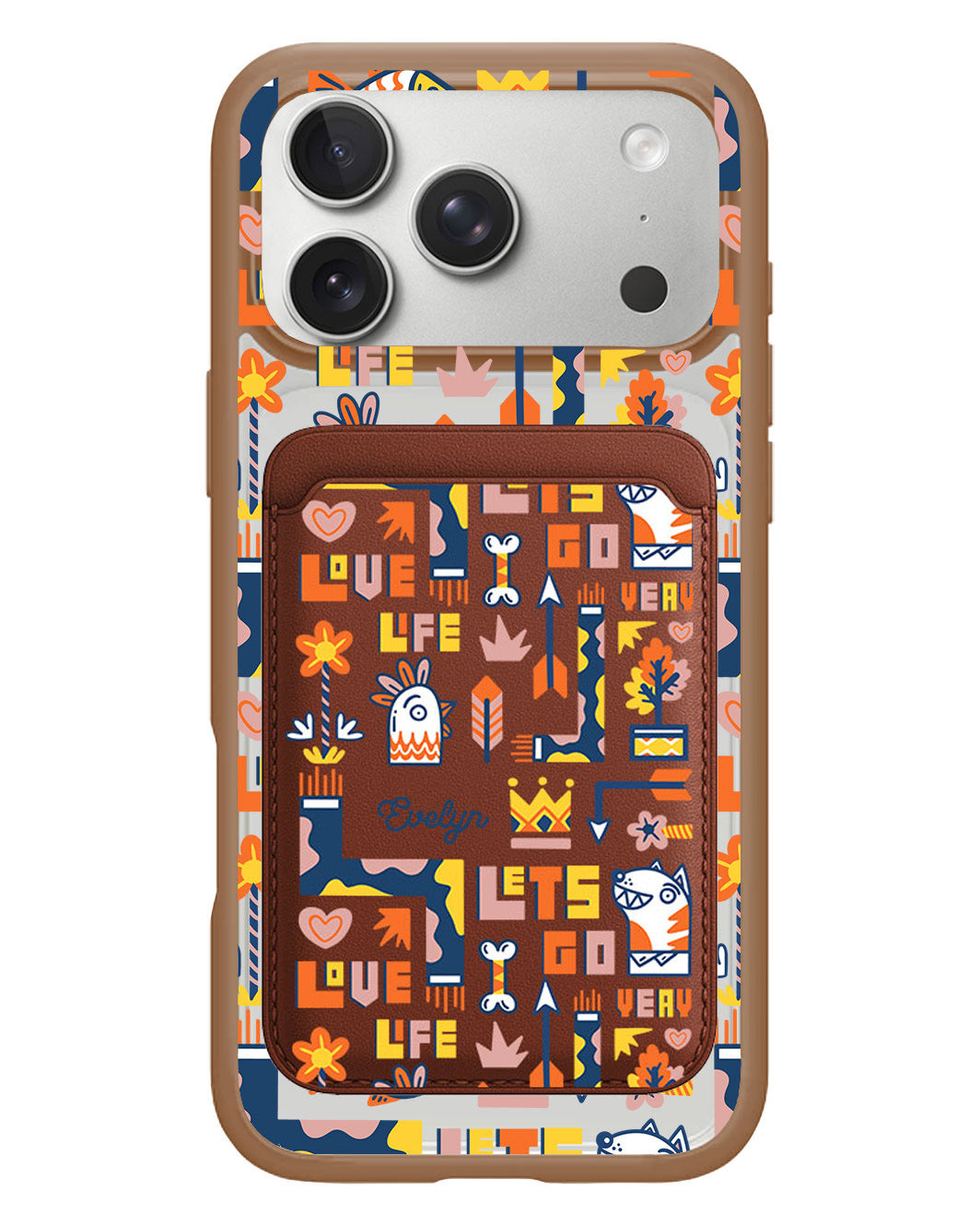 iPhone Magnetic Wallet Case - Life in Colour