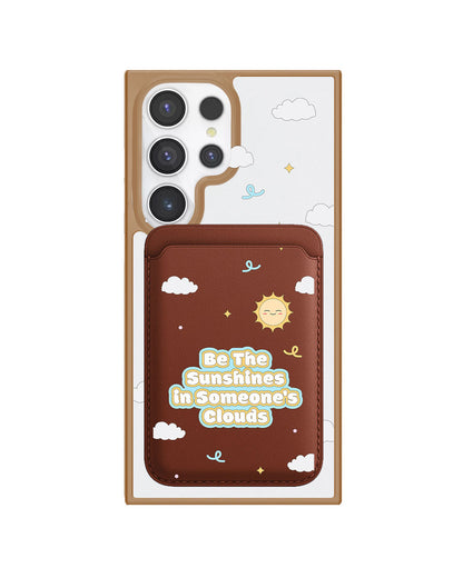 Android Magnetic Wallet Case - Sunshine