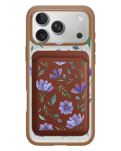 iPhone Magnetic Wallet Case - February Violet