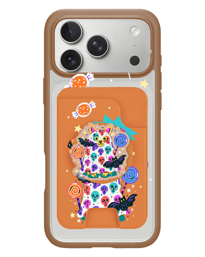 iPhone Magpop Wallet - Puppy Monster
