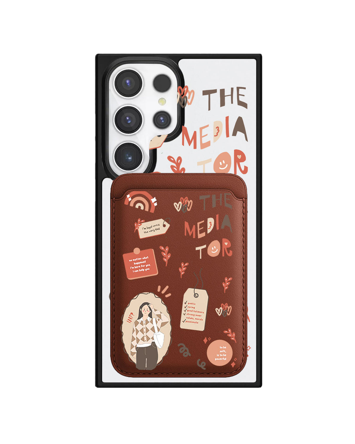 Android Magnetic Wallet Case - Infp