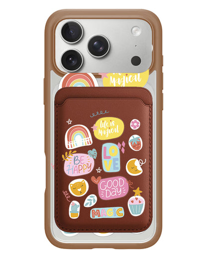 iPhone Magnetic Wallet Case - Good Day 1.0
