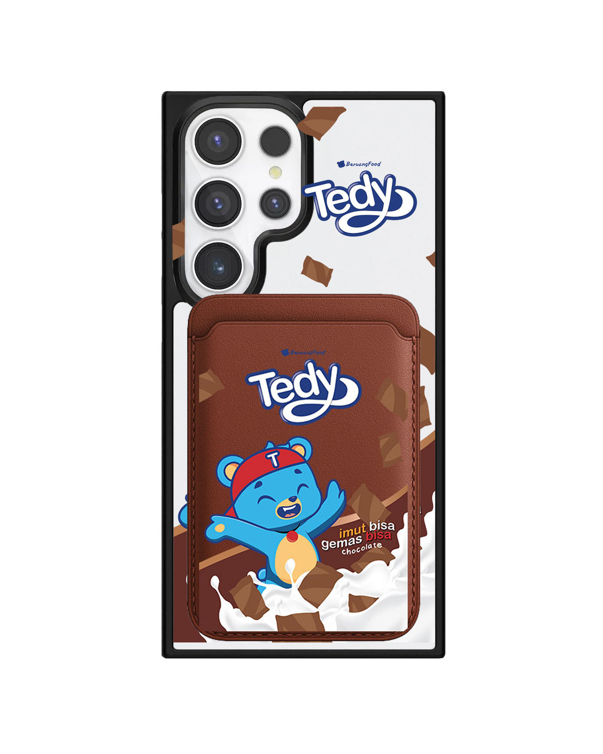 Android Magnetic Wallet Case - Tedy