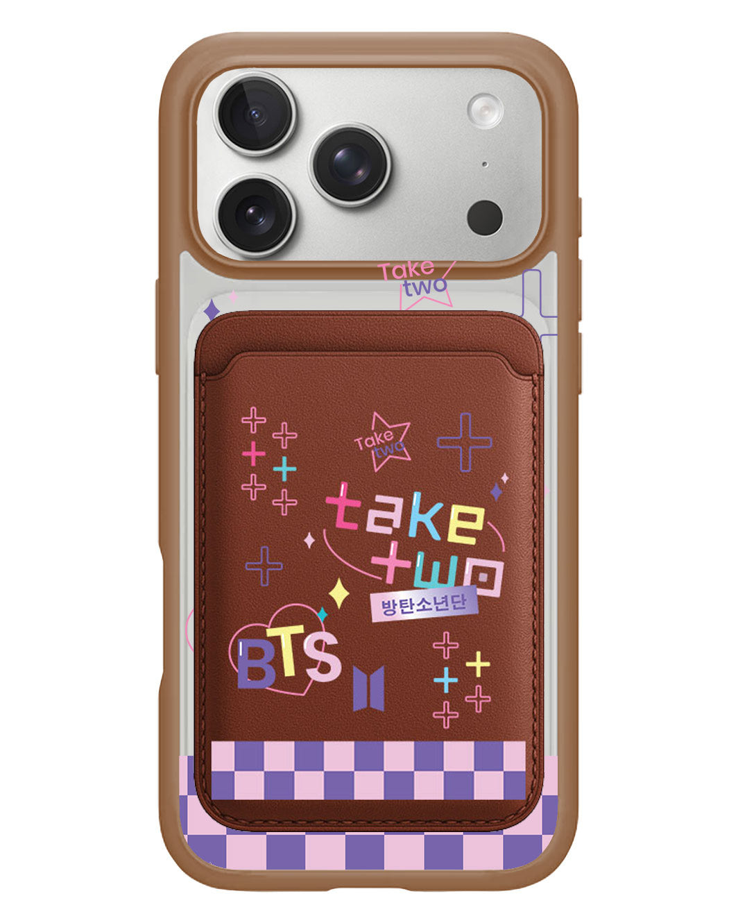 iPhone Magnetic Wallet Case - BTS Take Two
