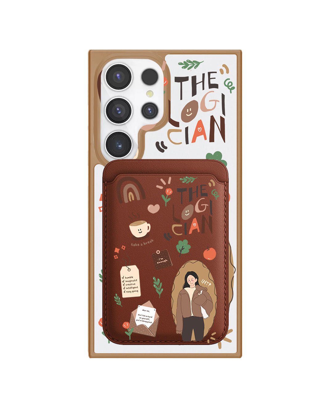 Android Magnetic Wallet Case - INTP