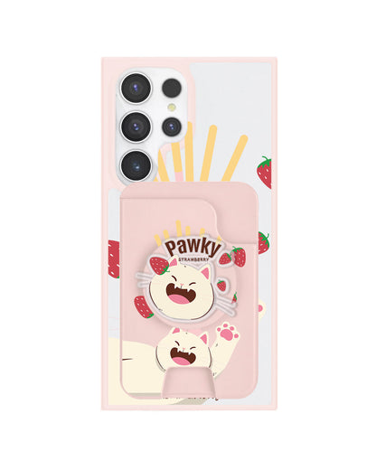 Android Magpop Wallet - Pawky Cat