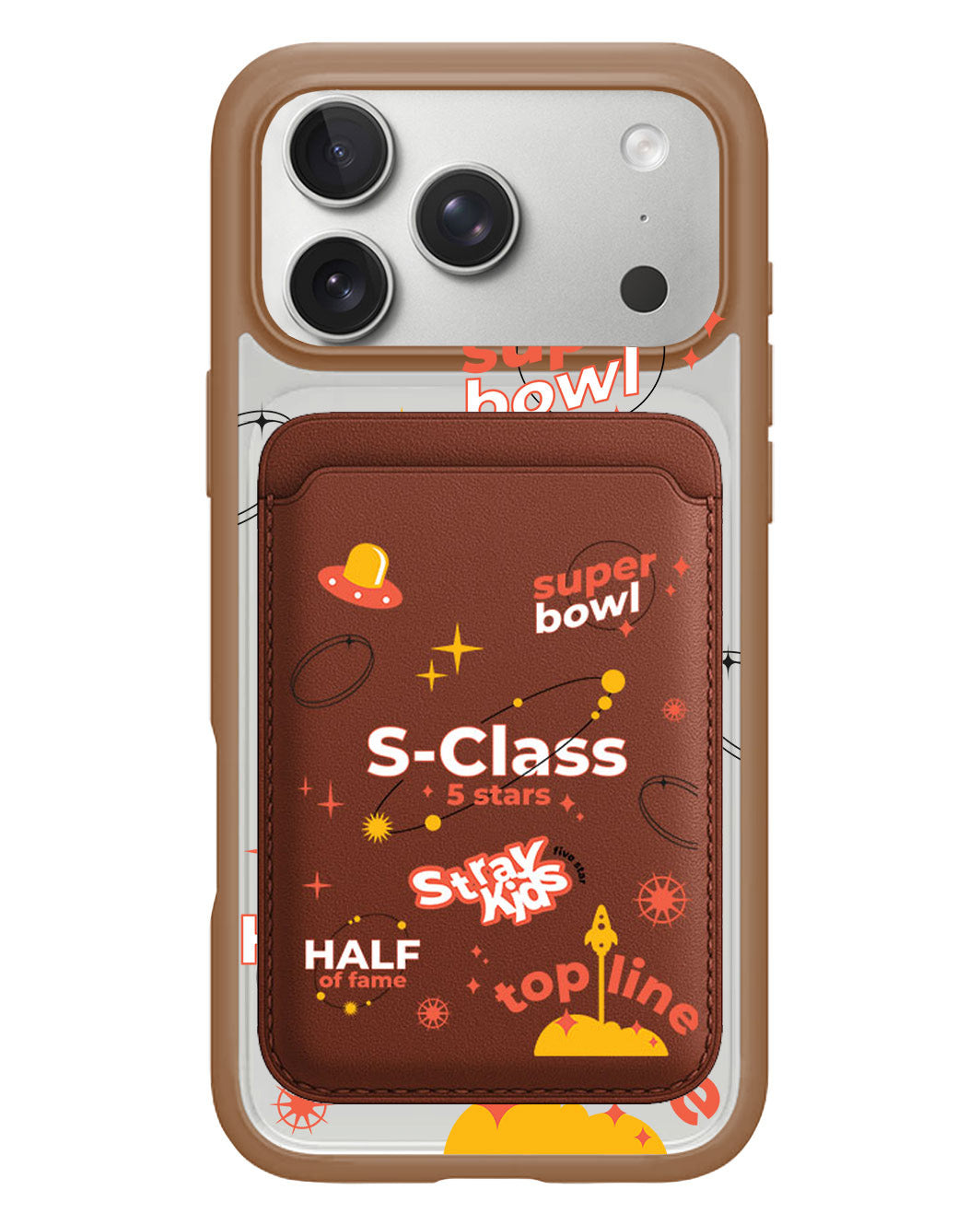 iPhone Magnetic Wallet Case - Stray Kids 5stars