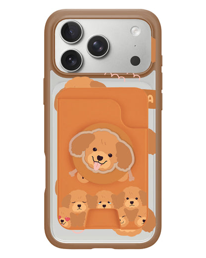 iPhone Magpop Wallet - Poodle Squad 3.0