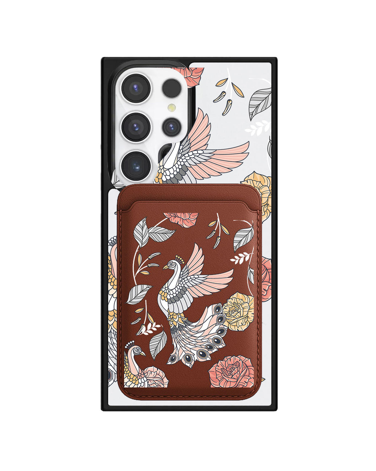 Android Magnetic Wallet Case - Bird Of Paradise 1.0