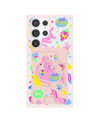 Android Magpop Wallet - Monster Say Good Mood