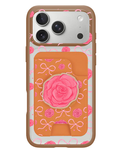 iPhone Magpop Wallet - Coquette Rose