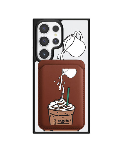 Android Magnetic Wallet Case - Frappe Coffeee