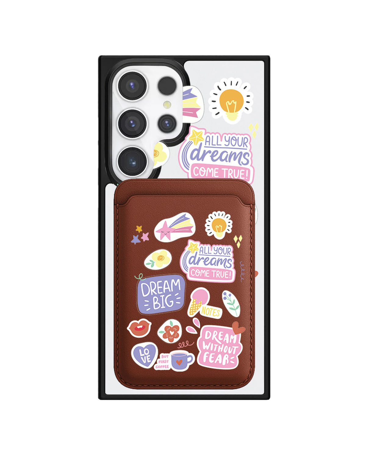 Android Magnetic Wallet Case - Dream Sticker Pack