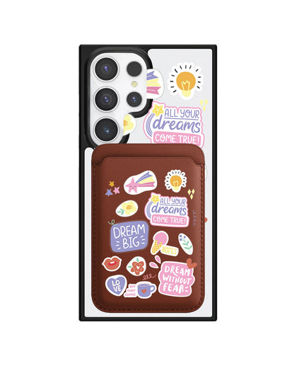 Android Magnetic Wallet Case - Dream Sticker Pack