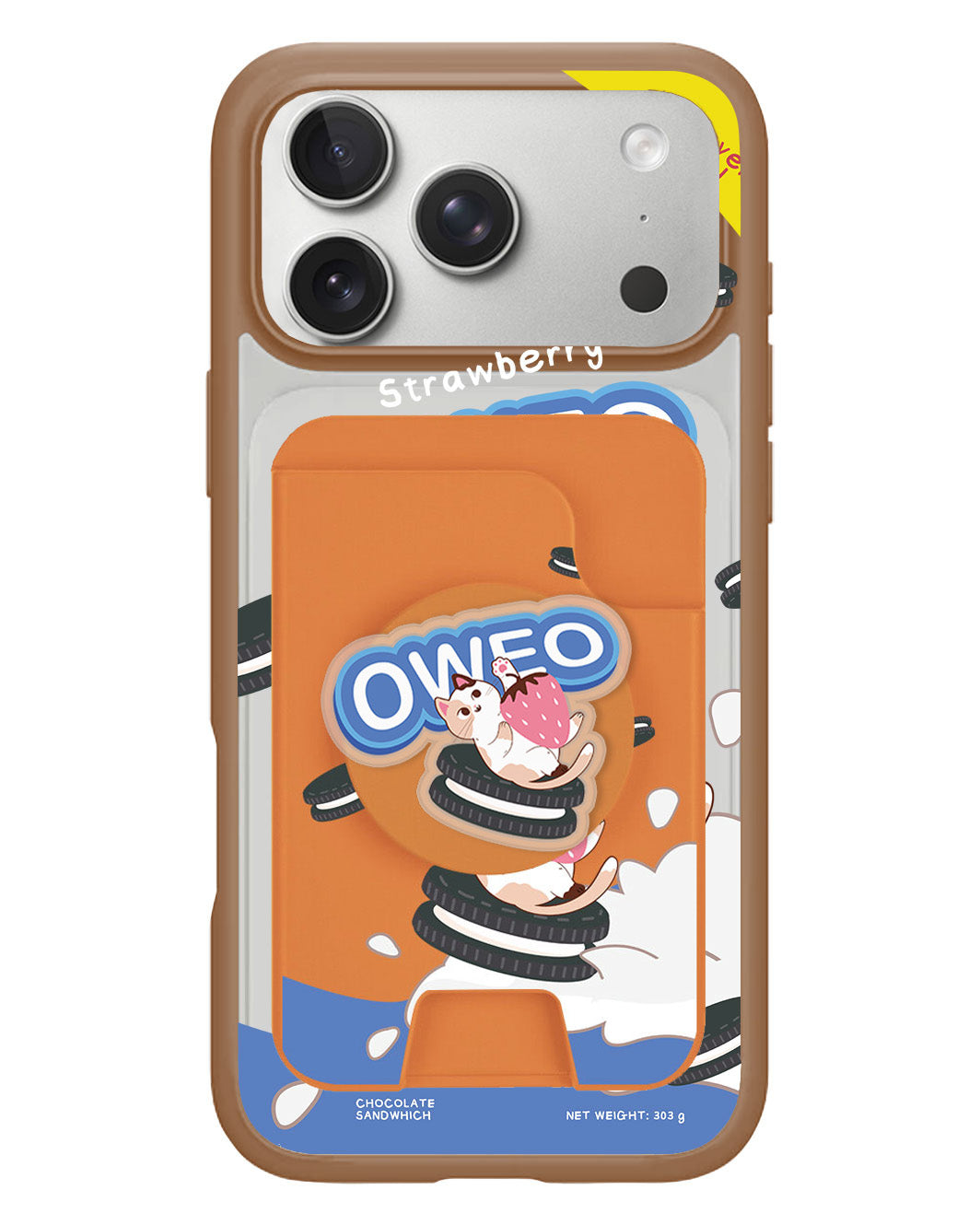 iPhone Magpop Wallet - Oweo Cat