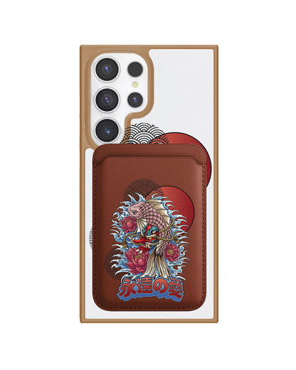 Android Magnetic Wallet Case - Oni Koi