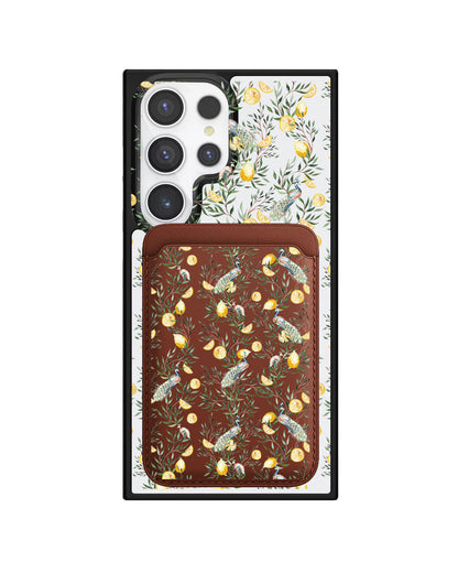 Android Magnetic Wallet Case - Limone